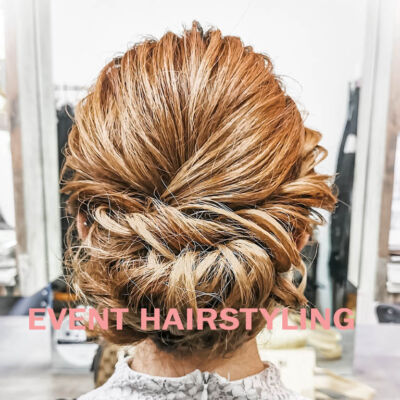 Modern hairstyling for Event